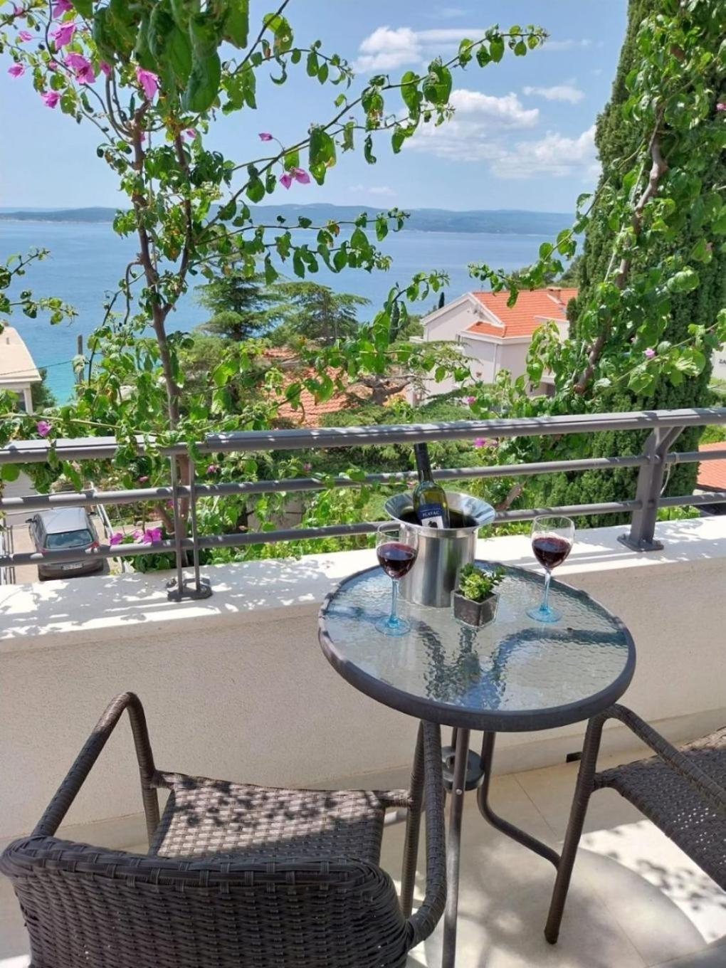 Apartments Josip Baška Voda Exterior foto